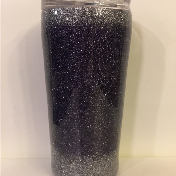 16oz stainless steel glitter tumbler - Picture 2 of 3